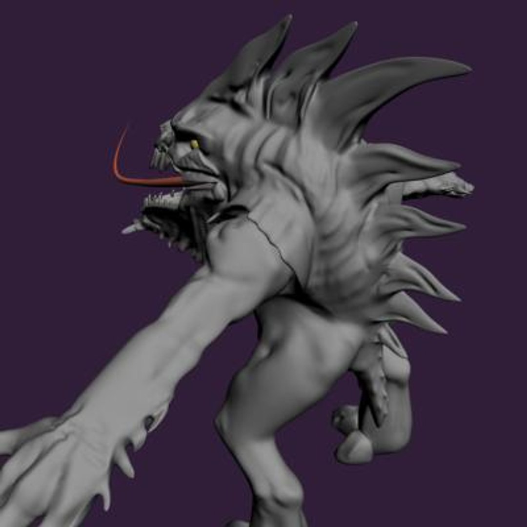 3d Scary Model