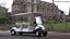 Resort Electric Car Yamaha Four Seat Rigged for Cinema 4D