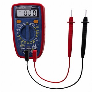 3D Digital Multimeter Low-Poly