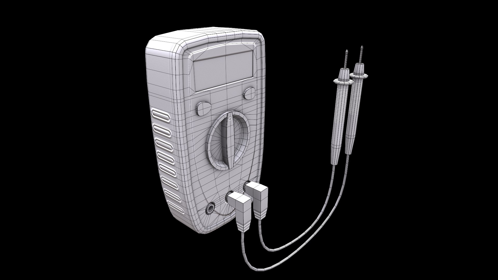 3D Digital Multimeter Low-Poly - TurboSquid 2391206
