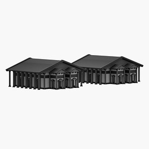 Greek State Building 26 3D model