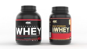 3D model Protein Powder