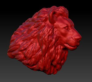 maya lion head