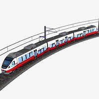 bombardier talent 3 - oebb cityjet class 4023 4024 4124 electric passenger train