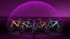 Mountain Bicycle 3D model