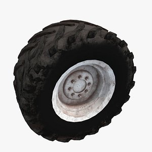 Bigtractorwheel 3D model
