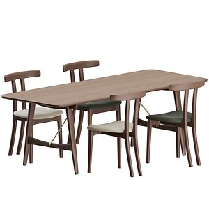 Dinning set by Carl Hansen