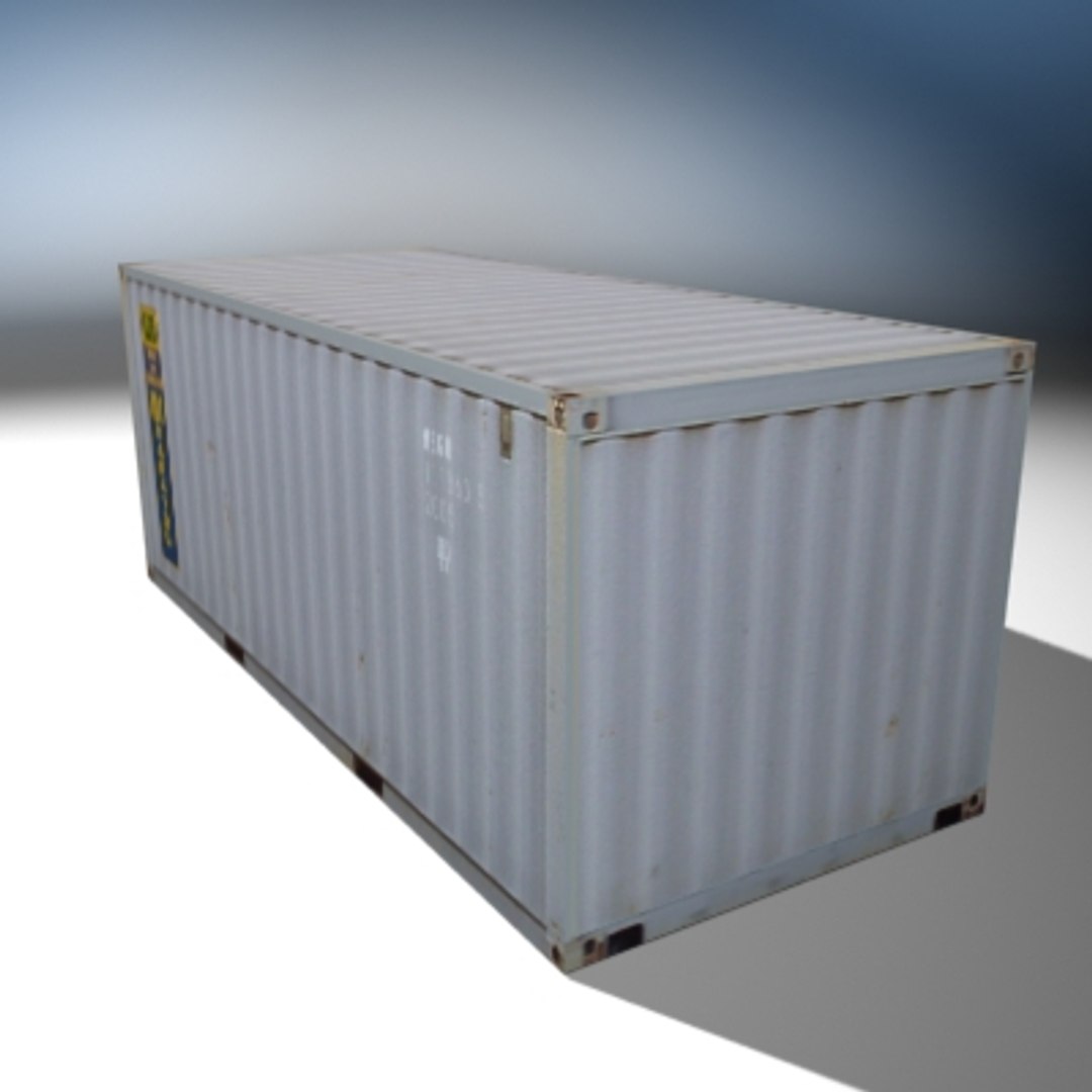 3d storage cargo container