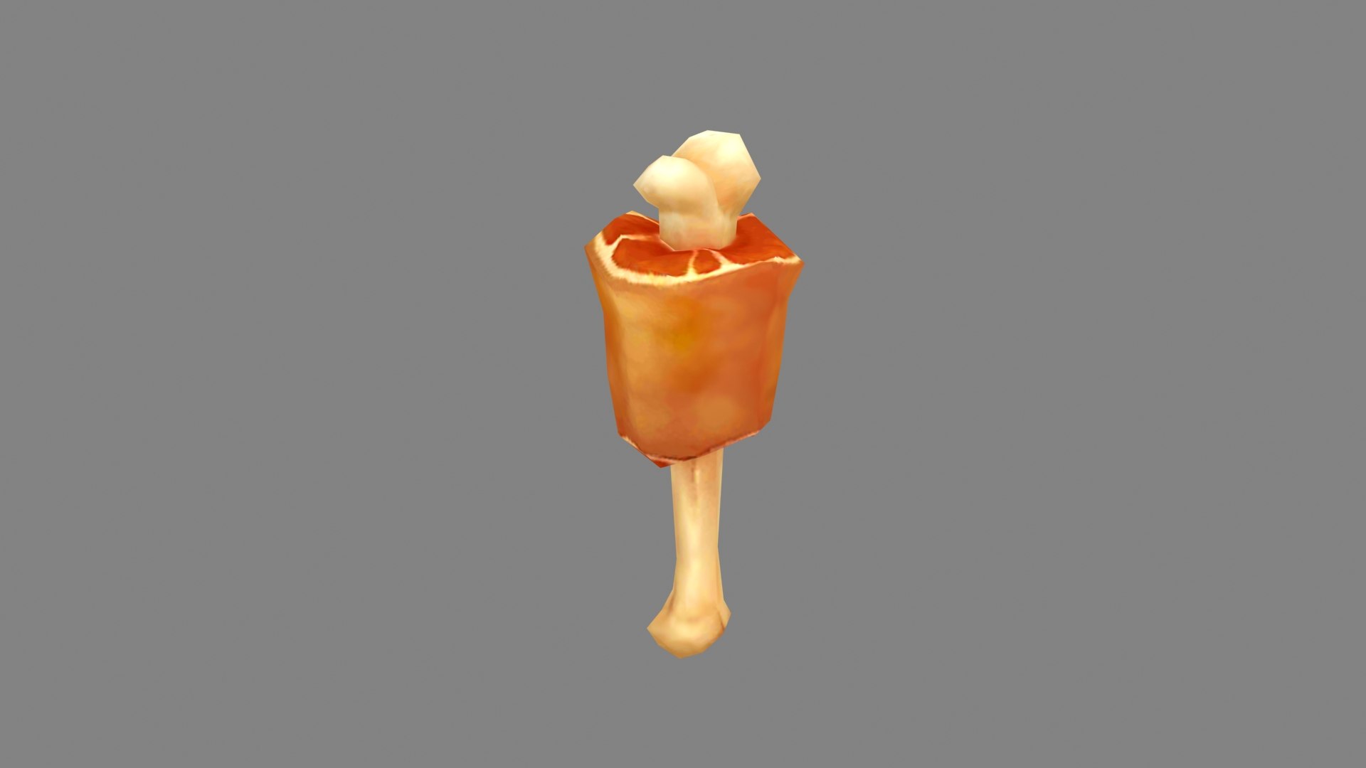 3D Cartoon Meat Stick - Thigh Bone https://p.turbosquid.com/ts-thumb/jS/eModPy/Hb/cs_rou01_1/jpg/1622810726/1920x1080/fit_q87/fb343b28203e6729353938dcaa2b0063e959aca0/cs_rou01_1.jpg