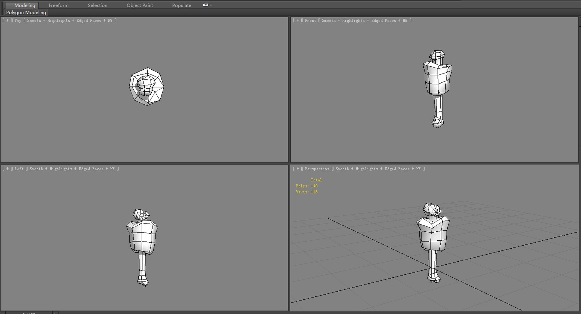 3D Cartoon Meat Stick Thigh Bone TurboSquid 1741876