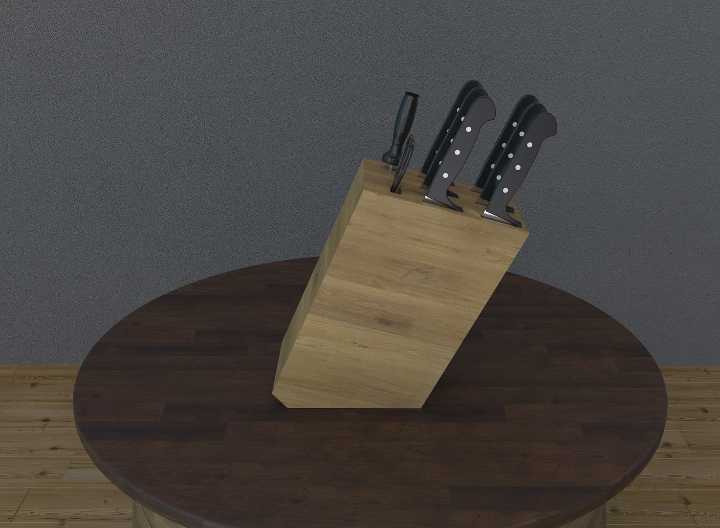 Knife Set 3D Model - TurboSquid 1785627
