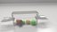 Acrylic Candy Shape Container with Candies