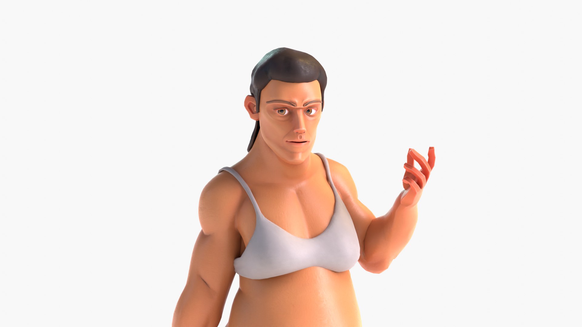 hentaj 3d slimdog  3D Stylized Human Female Corpulent Rigged Model - TurboSquid 1959389