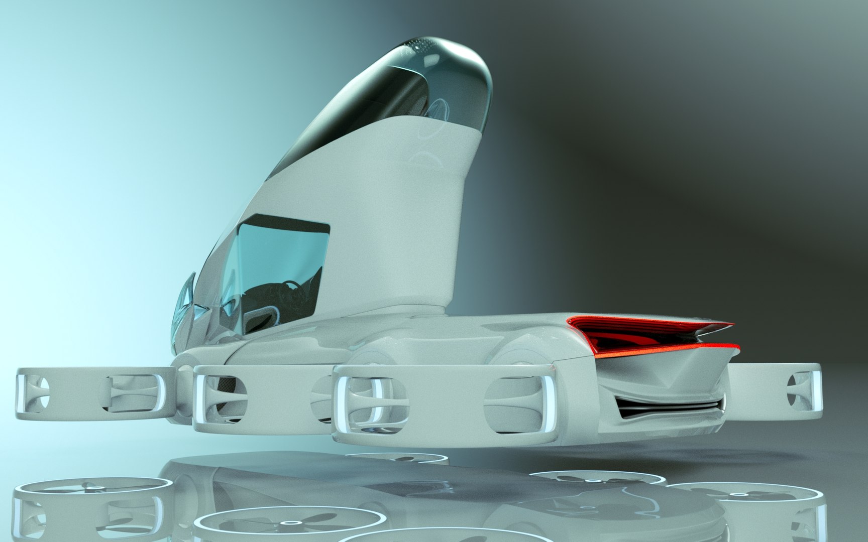 3D T-Copter Truck 64 - TurboSquid 2130878