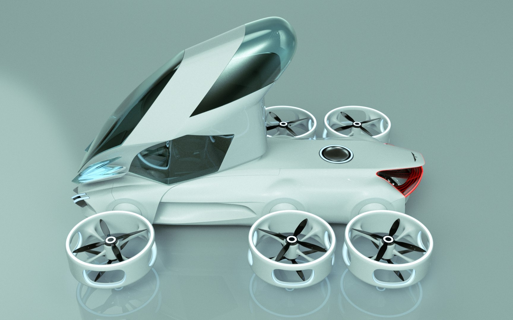 3D T-Copter Truck 64 - TurboSquid 2130878