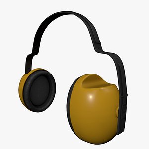 construction headphones 3D