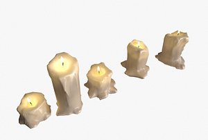 3D pack candles