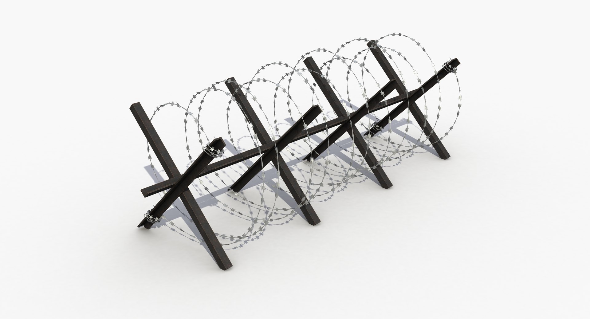 Barbed Wire 3D Model 3D TurboSquid 1732134