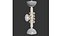 DLdesignworks LONNI Maple Wood and Brass Eclectic Wall Sconce