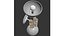 DLdesignworks LONNI Maple Wood and Brass Eclectic Wall Sconce