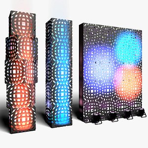 Stage Decor 12- Modular Wall Column