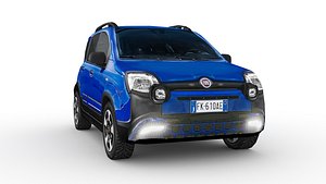 car fiat panda city 3D model