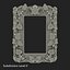Colección de modelos 3D de marcos barrocos