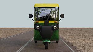 Auto Rikshaw 3D model