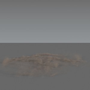 3D Helicopter Dust 02 - VDB