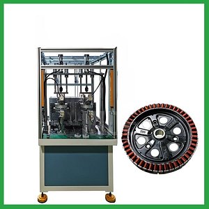 Automatic BLDC Motor Wheel Hub Winding Machine 3D model