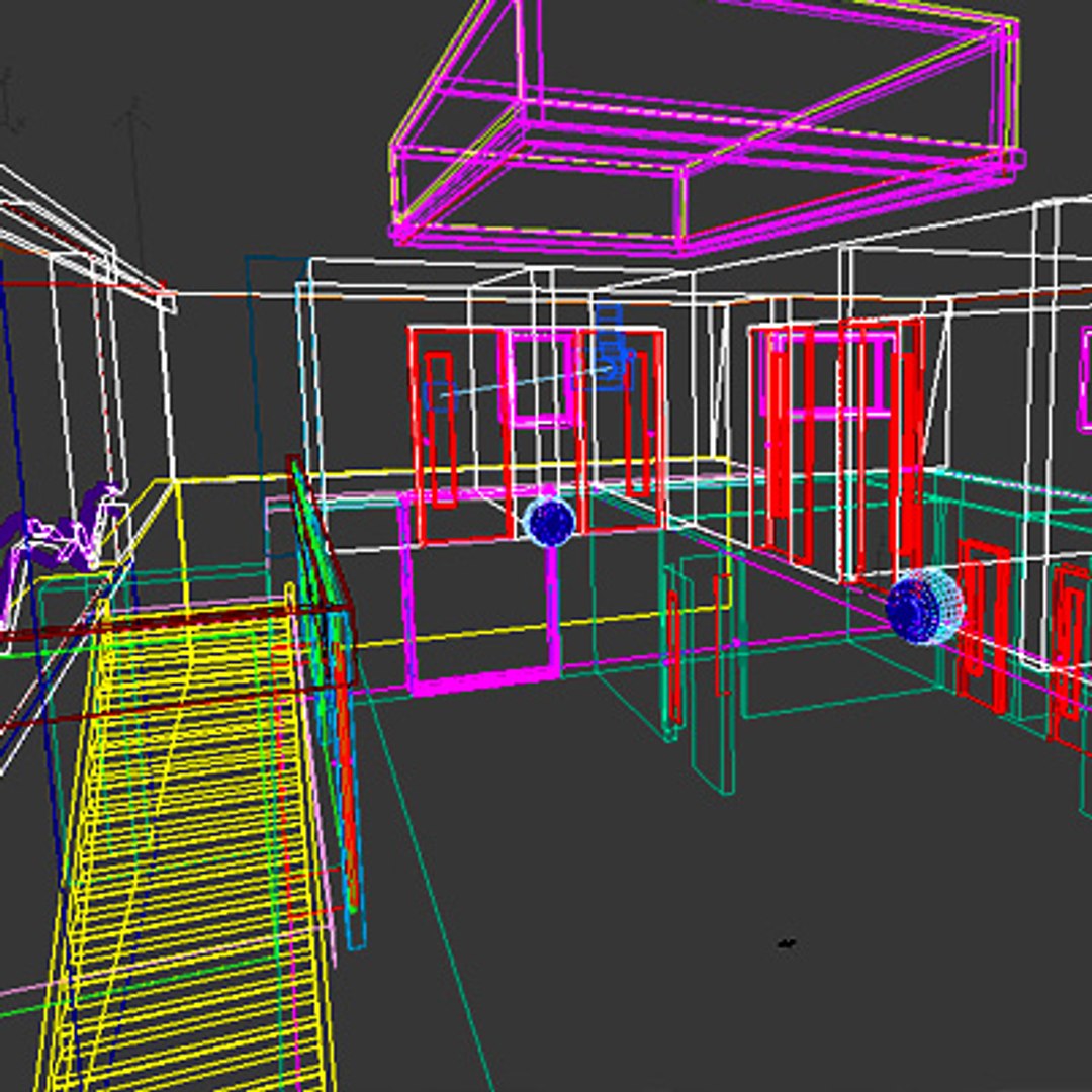 Design Hall Interior 2 3ds
