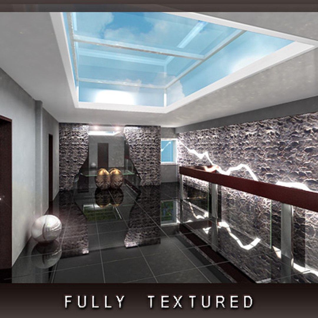 Design Hall Interior 2 3ds
