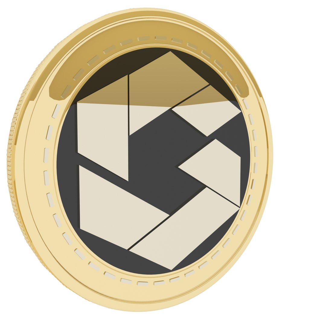 modelo 3d Moneda de oro de criptomoneda gigante GIC - TurboSquid 1856544