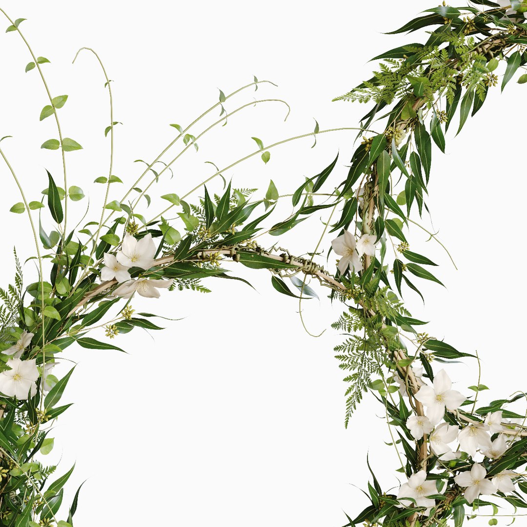 Green Wreaths Model - TurboSquid 1383474