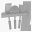 3d model toy kitchen
