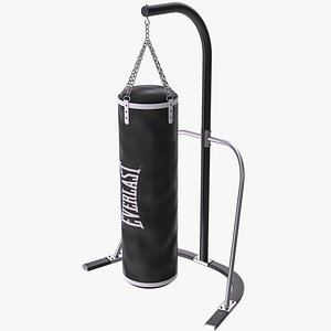 3D Punching Bag Stand model