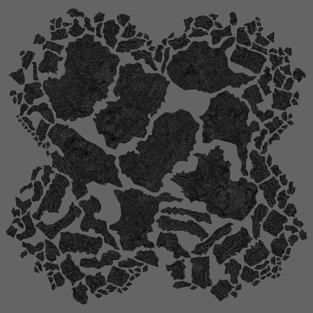 3D Rock Walkway 1 - Moss 1 - TurboSquid 2068427
