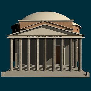 Pantheon SketchUp Models for Download | TurboSquid