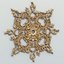 Square rosette 019 3D model