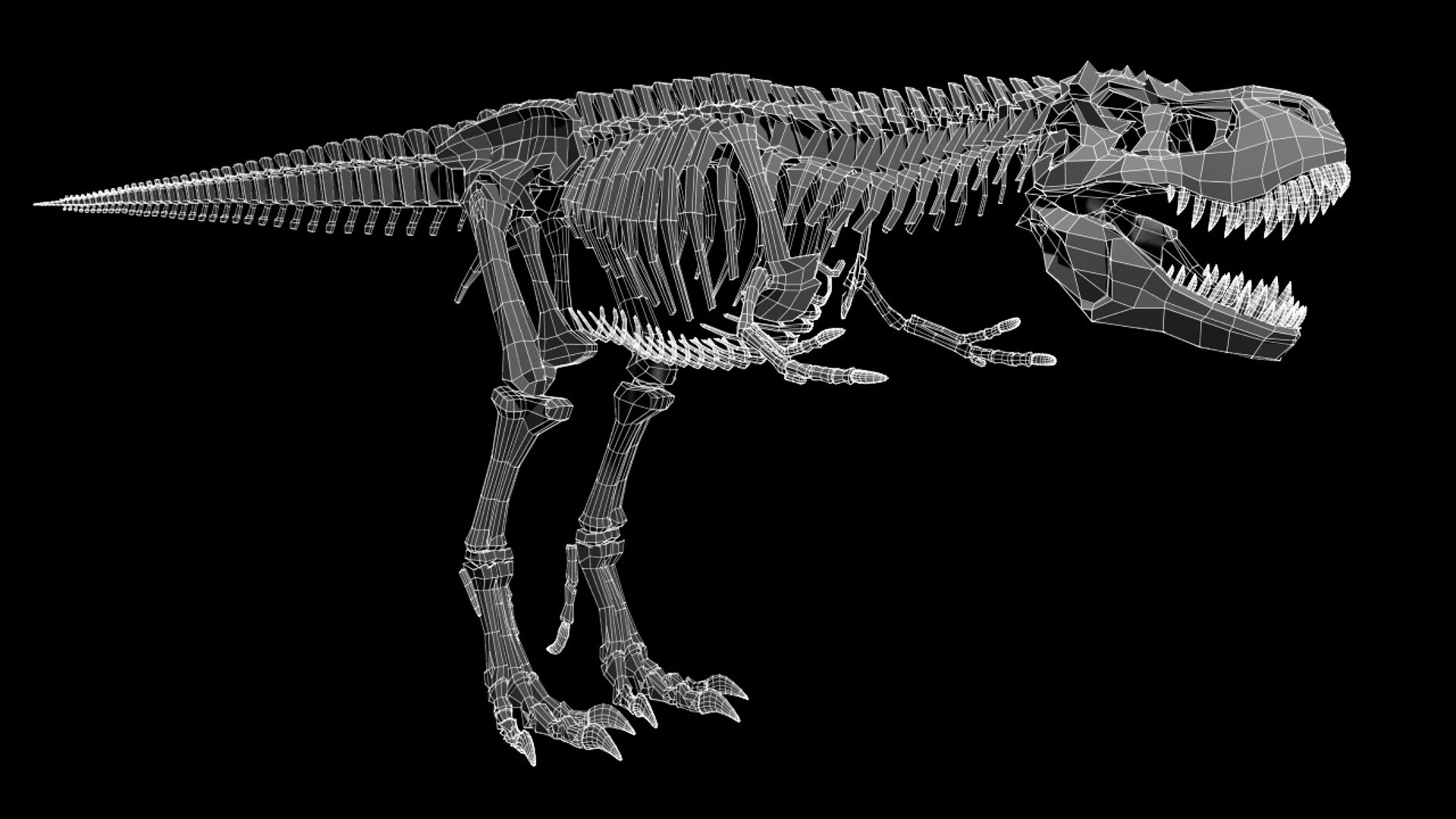 3D t rex rigging neutral model - TurboSquid 1151470