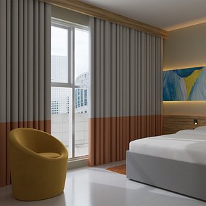 3D model Hotel Room