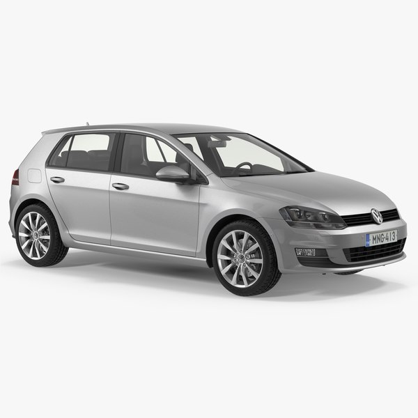 volkswagen golf 2017 3D