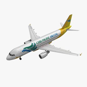 Airbus A320 Cebu Pacific Animated