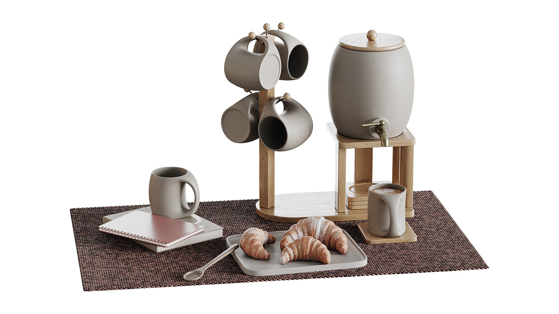 Decorative Set 04 3D Model - TurboSquid 2431994