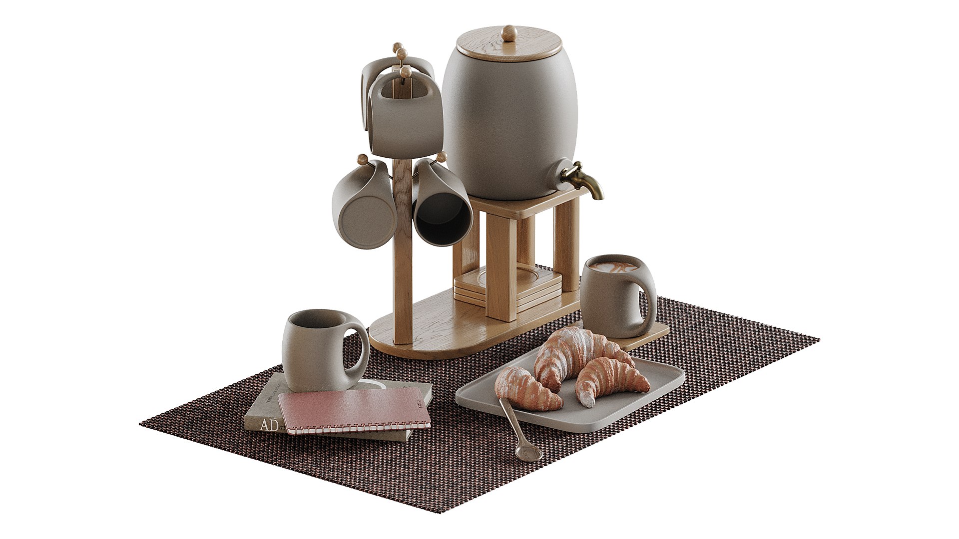 Decorative Set 04 3D Model - TurboSquid 2431994