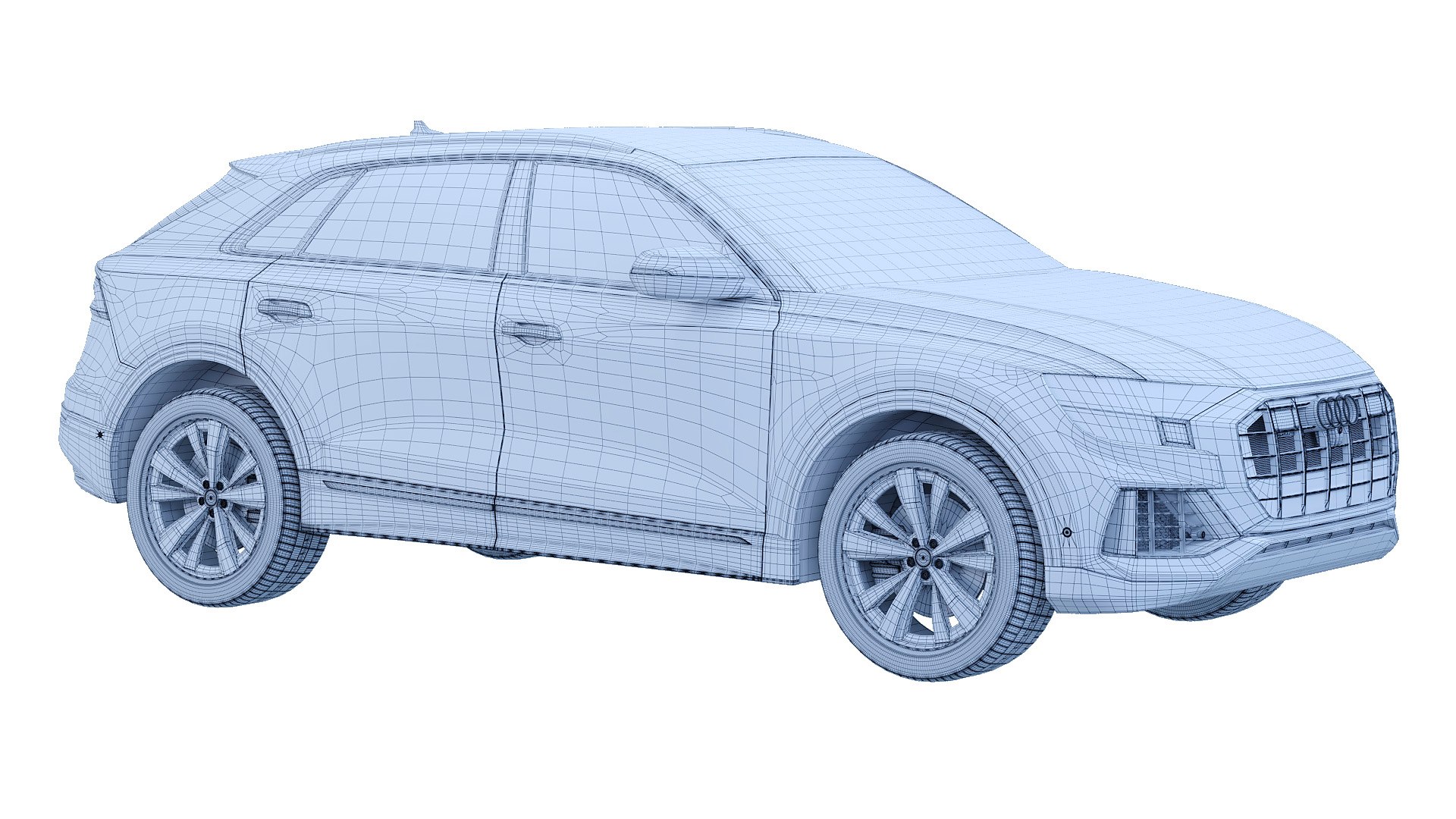 3d Model Audi Q8 2018 - Turbosquid 2332580