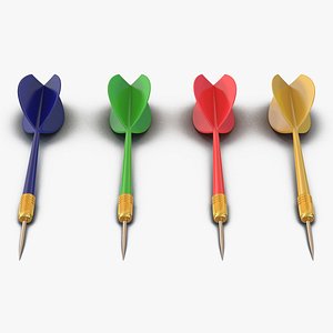 Dart Needle 2 3D Models Set