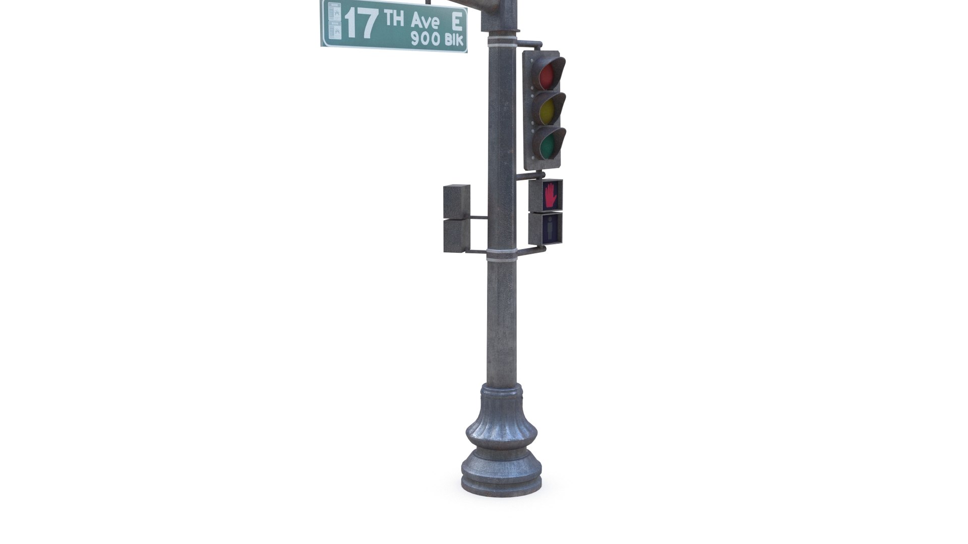 Street Light 3D - TurboSquid 1453479