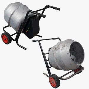 Portable Concrete Mixer V2 model