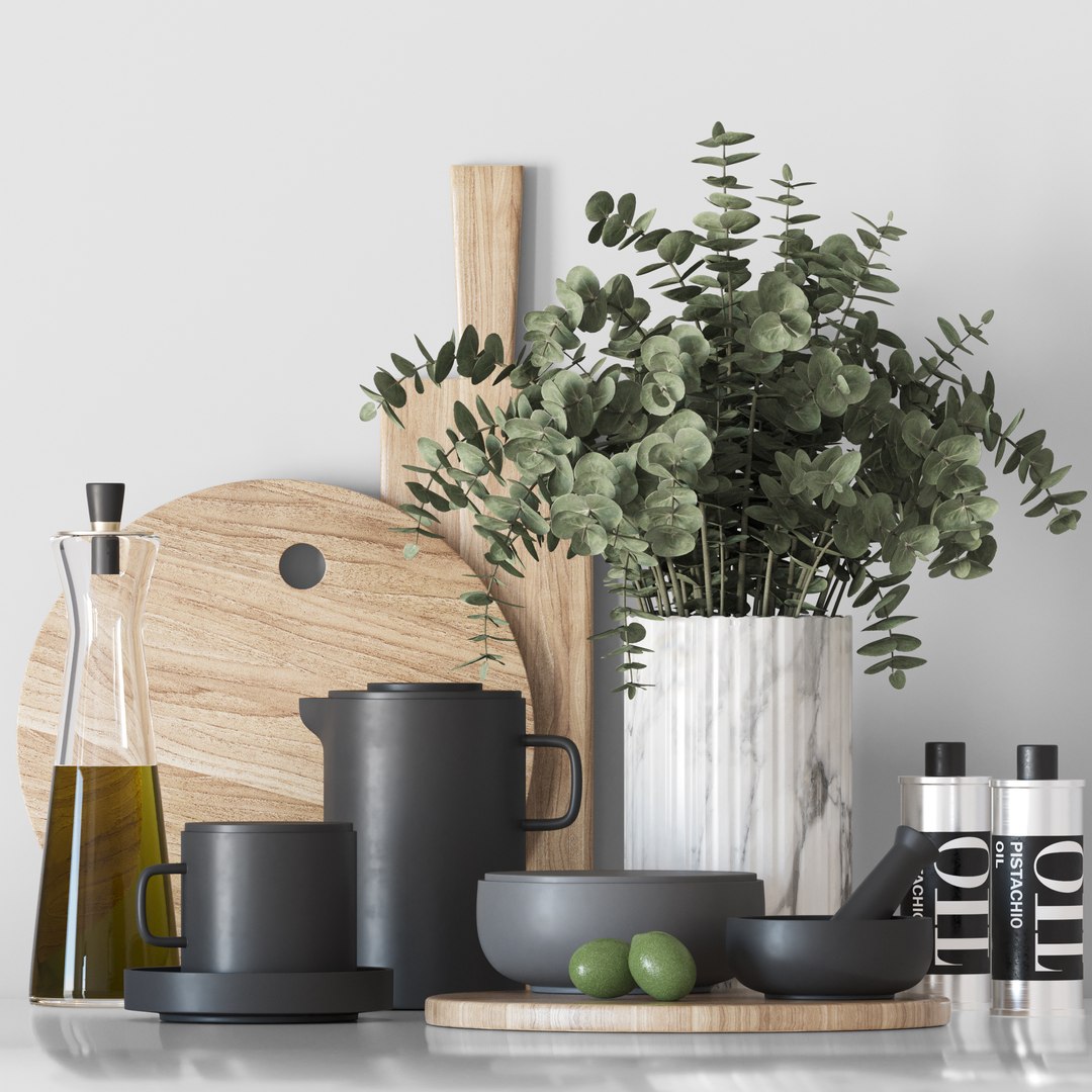 Kitchen accessories019 model - TurboSquid 1860184